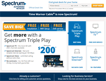 Tablet Screenshot of gettimewarnercable.com